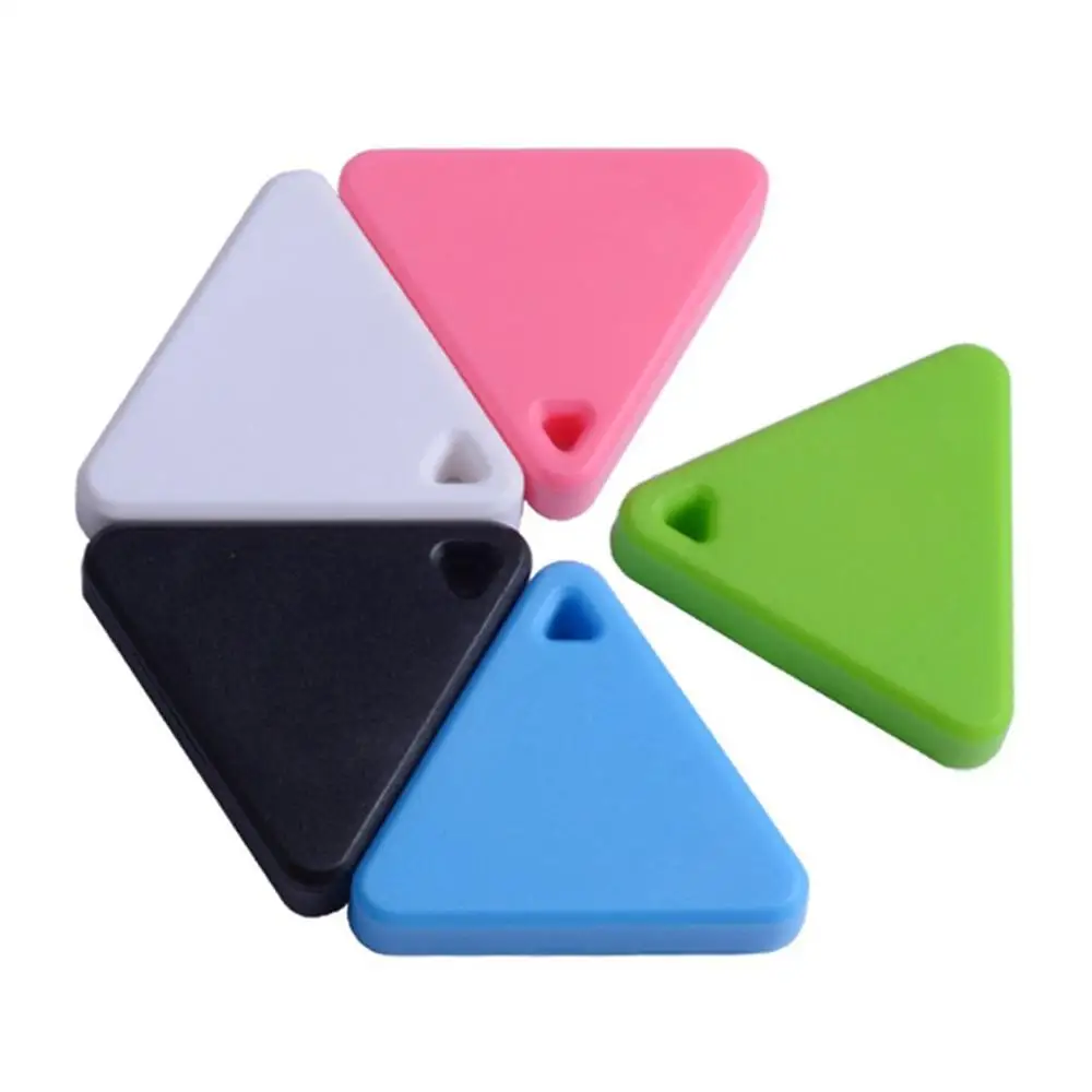 

Triangle Shape Pet Tracker Wireless Smart Key Finder Anti Lost Reminder Alarm Locator Tag Key Finder GPS Locator Device