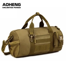 Высококачественная парусиновая Мужская спортивная сумка, Военная Мужская и Женская фитнес-сумка на плечо, женская спортивная сумка для занятий йогой