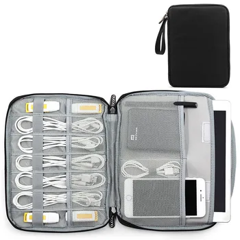 

Men's Memory Card Small Items Storage Box Women Gadget Cable Bag Cable Organizer Electronic Earphone Pouch Accessories Supplies