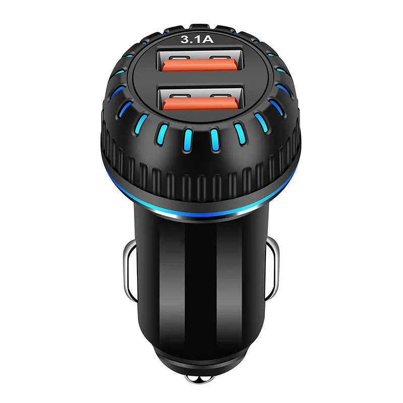 Портативное автомобильное зарядное устройство TIOODRE два USB 5 в 3 1 А для планшета Xiaomi