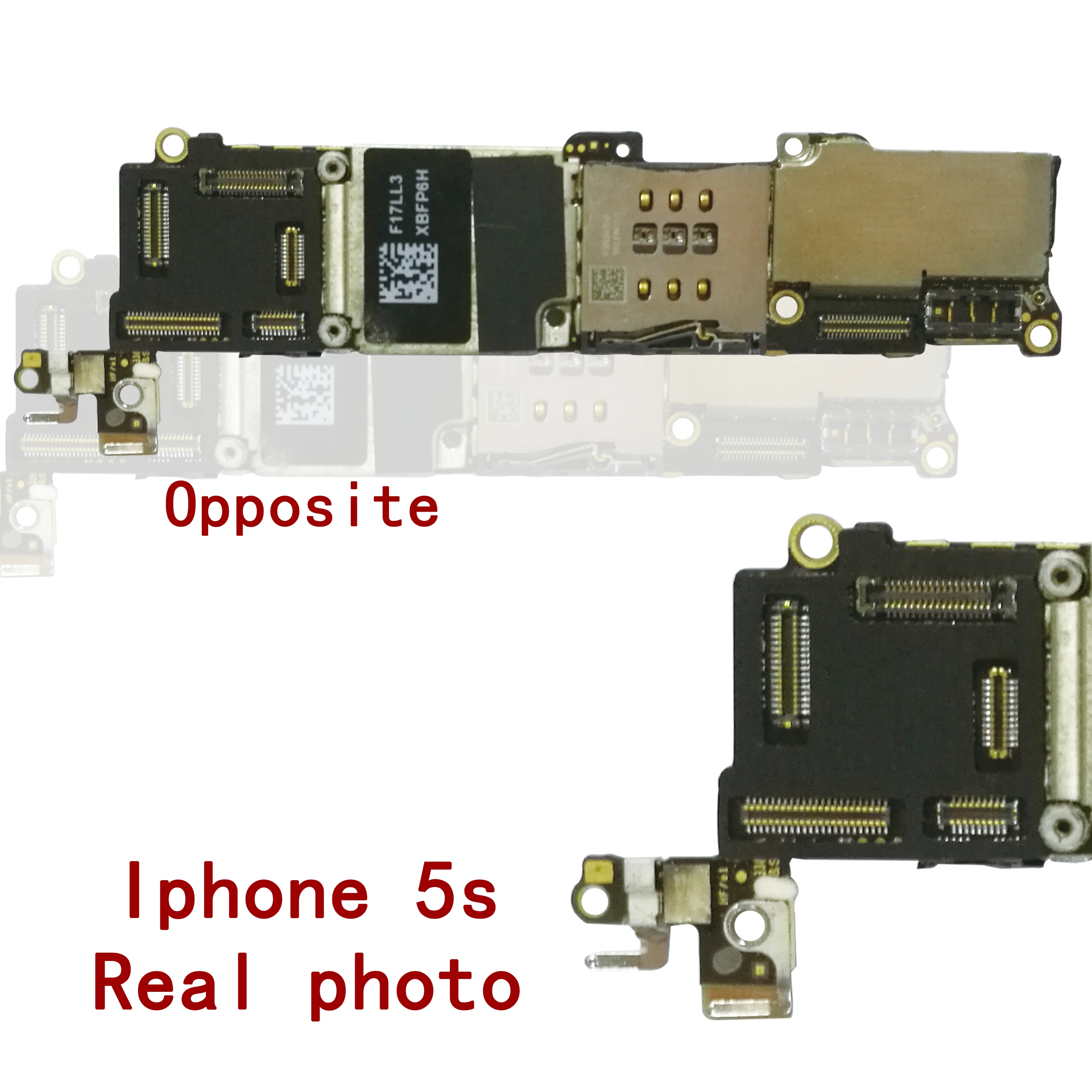 100% оригинальная разблокированная материнская плата для iphone 5S без Touch ID/с ID