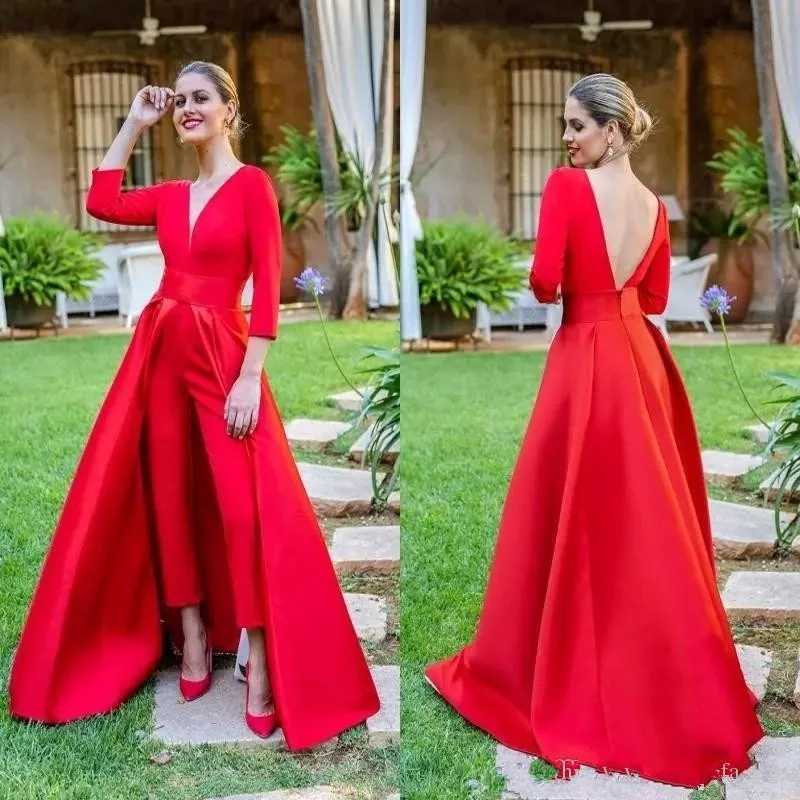 red jumpsuit sleeves