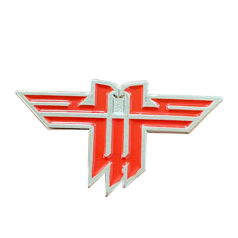 Wolfenstein The New Colossus Logo Brooch Video Game Fans Proud Decor | Украшения и аксессуары