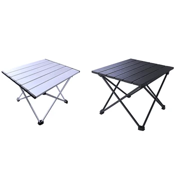

Aluminum Folding Camp Table,Portable for Hiking, BBQ, Fishing &Travel