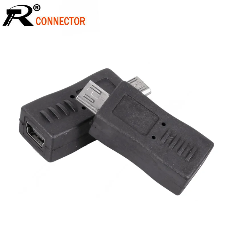 10 шт./лот 5 PIN Micro USB штекер для 5 PIN Mini USB гнездовой разъем USB муфта адаптер конвертер