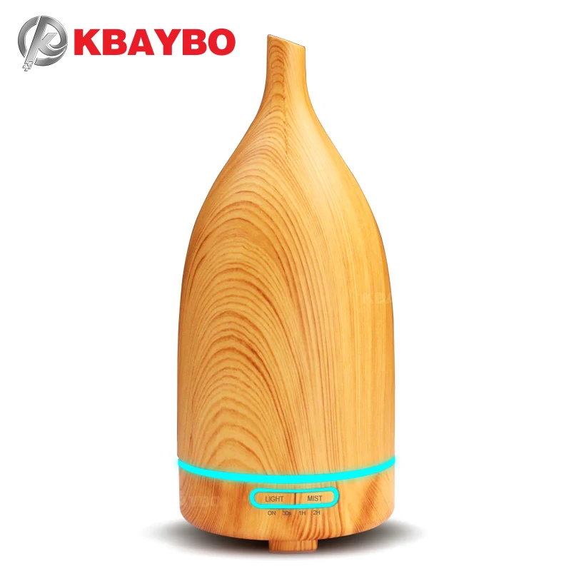 KBAYBO 100 мл эфирное масло диффузор ультразвуковой увлажнитель дерево Арома