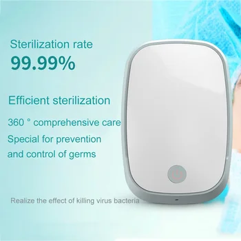 

8W UV Ozone Sterilizer Disinfection Machine Household Electronic Cleaning Portable Purifier Deodorizer Fresh Air for Living Room