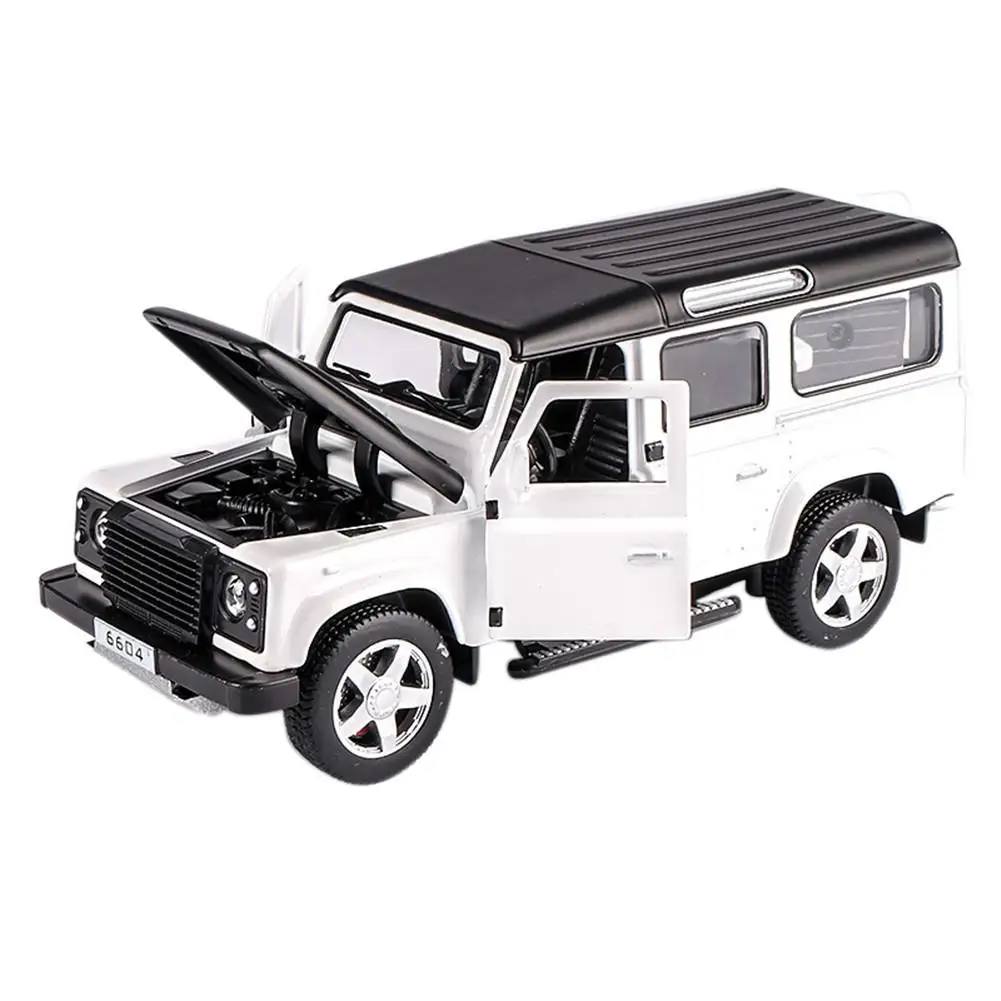 Детские игрушки 1/32 детская модель игрушечный автомобиль для Land Rover Defender сплав модель автомобиля Acousto-optic автомобиль игрушка