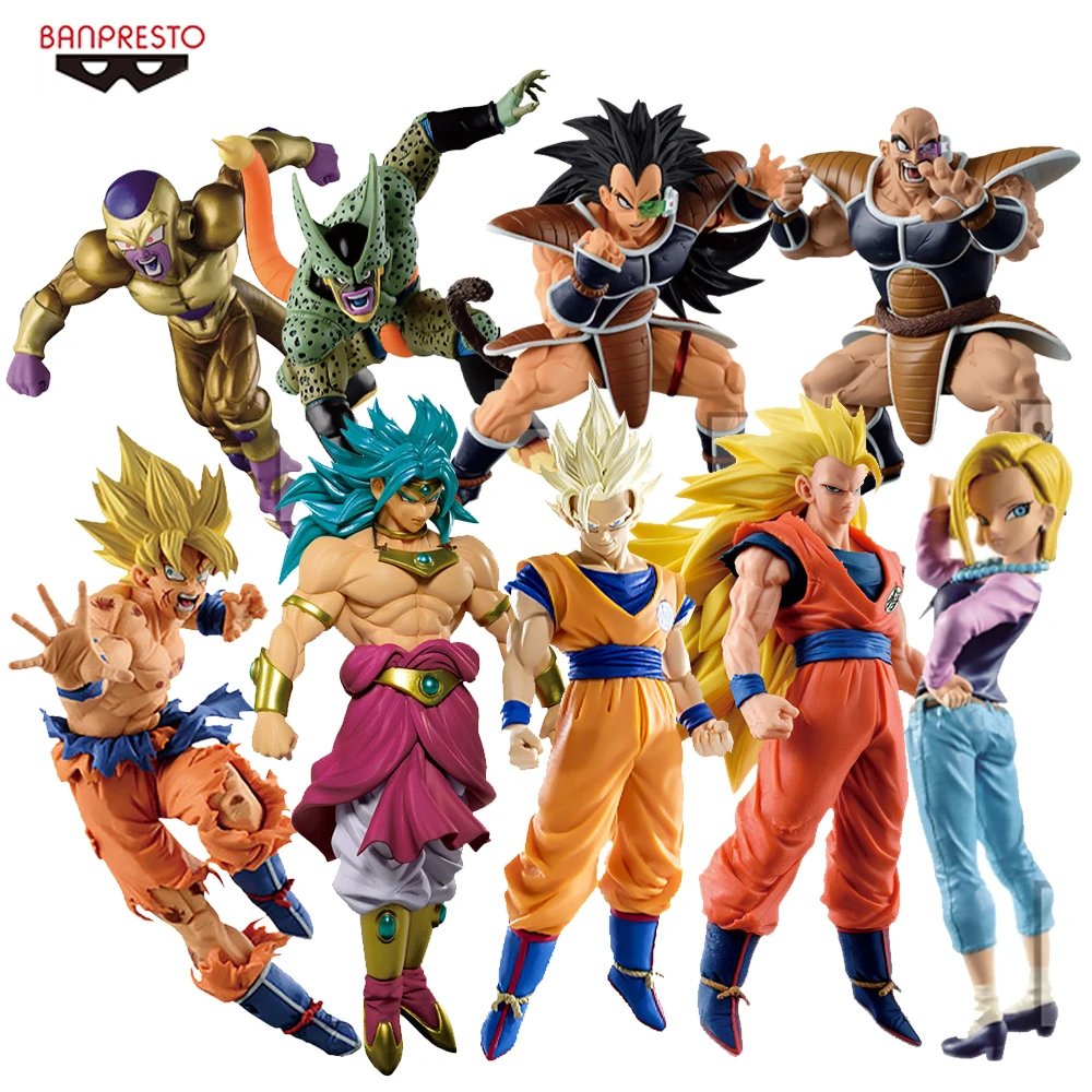 Banプレスト ドラゴンボールz Sctki Bytu Nappa Burdock ベジータ Iv セル 孫悟空 悟飯 ブロリ 冷蔵庫マーク アニメ玩具 Null Aliexpress