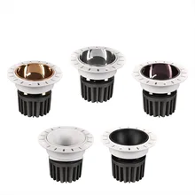 

Borderless Anti-Glare LED Downlight 5W 7W 9W 12W 18W 24W Dimmable AC 85-265v Spotlight Ceiling Lamp For Hotel and Villa Lighting