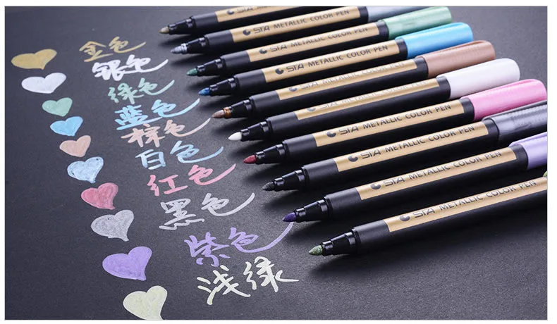 Rotuladores caligraphy pen sta marcadores de colores eutres coloriage Professional pour dessin manga товары для рукоделия для рисования