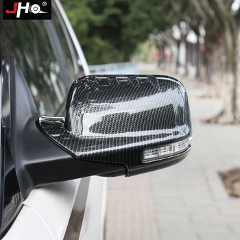 

JHO Car Door Side Rearview Mirror Overlay Cover Trim For Ford Explorer 2016-2019 2017 2018 Limited Sport Platinum Accessories