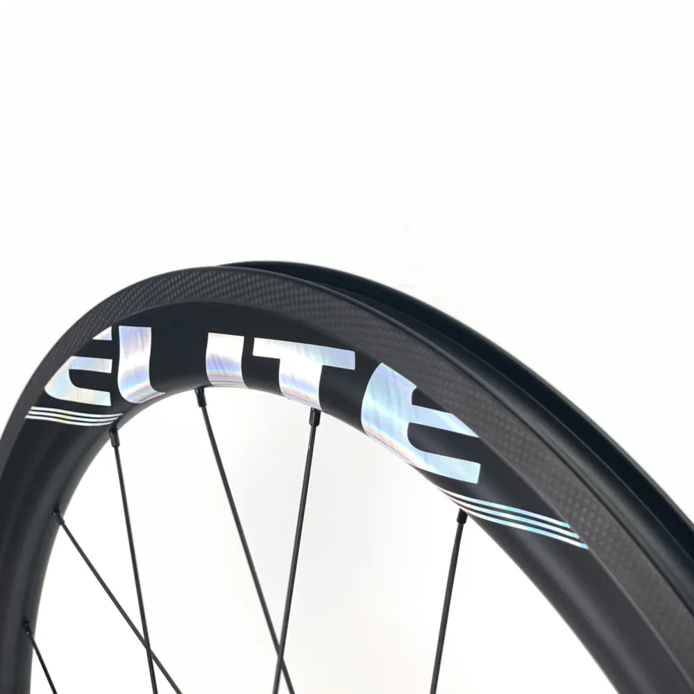 Elite 700c Carbon Fiber Wheelset RA10 Ceramic Bearing Hub Carbon Wheels 40mm 50mm Depth Bicycle Rim Bicycle Road Cycling BWA
