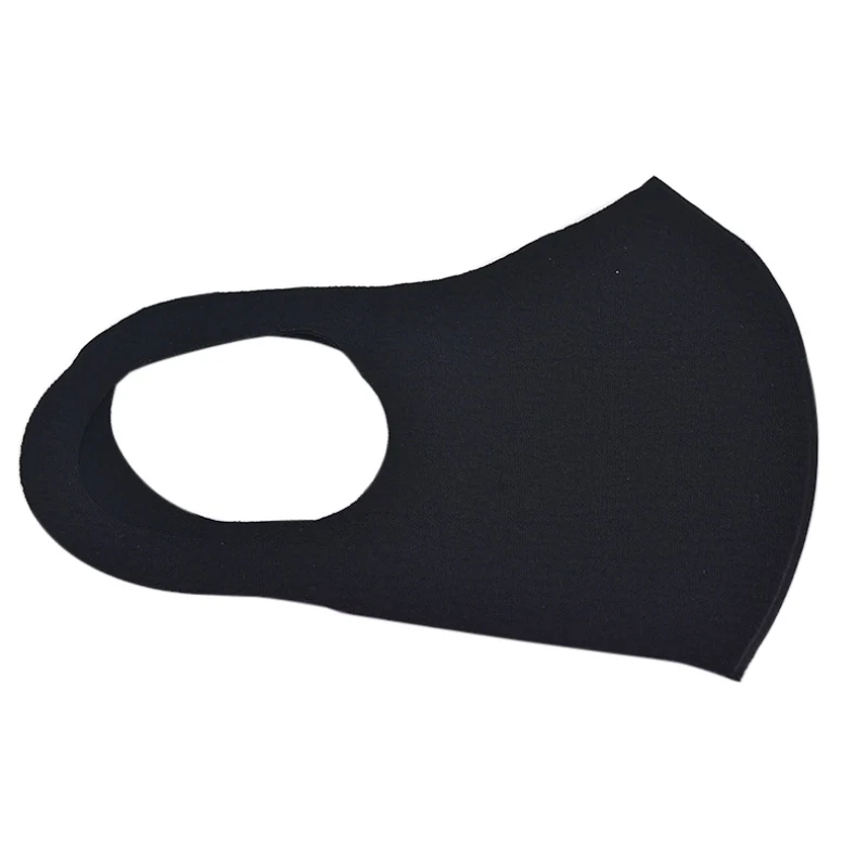 3D Anti-haze Black Mouth Mask Windproof Dust-proof Washable Reusable Anti Flu Dust Masks Health Care