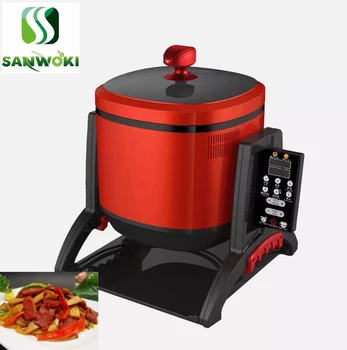 

cook robot Intelligent Automatic Stir Frying Machine Household Electric Cooking Wok Pot Non-stick Cooker Pot fryer machine