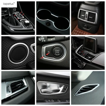 

Lapetus Seat Adjust Memory Button / Water Cup Holder Panel Cover Trim For BMW 2 Series Gran Active Tourer F45 F46 2015 - 2019