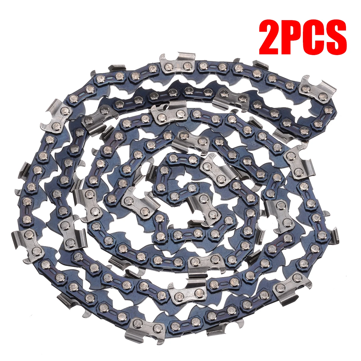 2pcs Durable Chainsaw Saw 20'' 76 Drive Links Mill Ripping Chain For