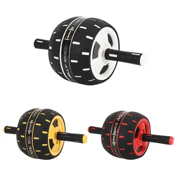 

TPR Abdominal Wheel Roller Training Fitness Equipment For Gym Home Exercise Body Building Ab Roller Belly Core Trainer Wheel