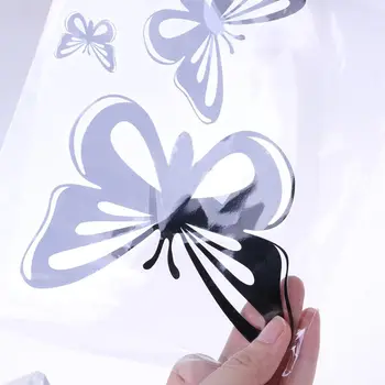 

15.2*17CM Beautiful Butterflies Fashion Vinyl Car Stickers Car Styling Decals E7CA
