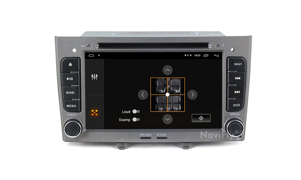 Best Navifly Android 9.1 Car DVD Player GPS Navigation Multimedia For peugeot 308 408 Radio 2009-2014 car Stereo Head Unit 2G RAM 32G 20
