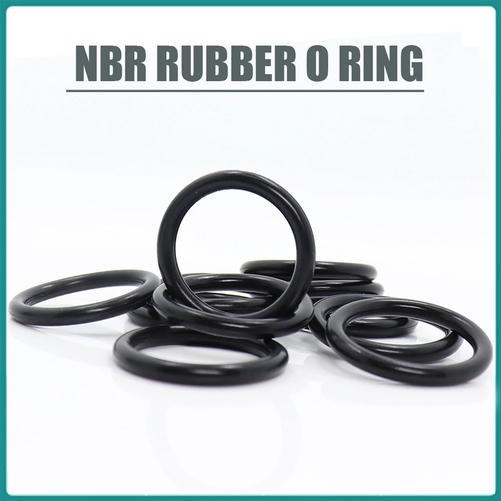 

CS5.3mm NBR Rubber O RING ID 195/200/206/212/285/290/295/300*5.3 mm 5PCS O-Ring Nitrile Gasket seal Thickness 5.3mm ORing