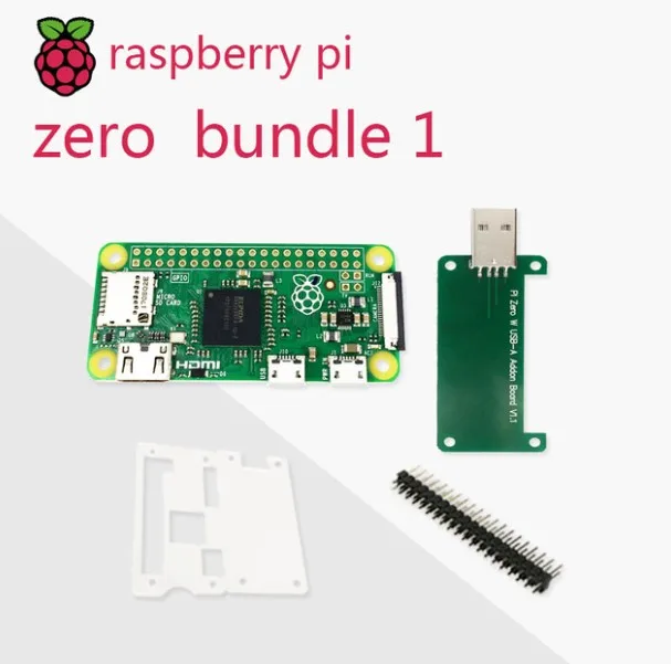 Raspberry Pi Zero (built-in WiFi, pre-soldered headers) Development Kit ...