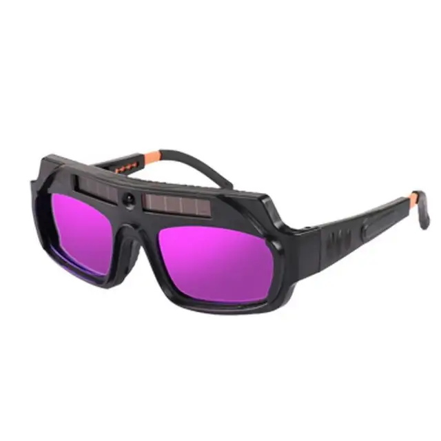 Automatic Darkening Dimming Welding Glasses Anti-glare Argon Arc Welding Glasses Welder Eye Protection Special Goggles Tools A Dual frequency