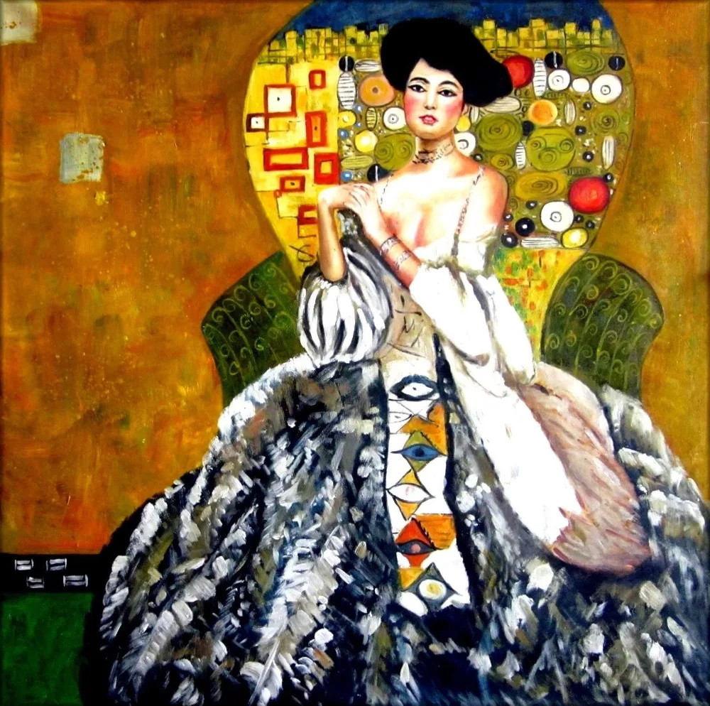 

100%Handmade copy Oil Painting 30x30in