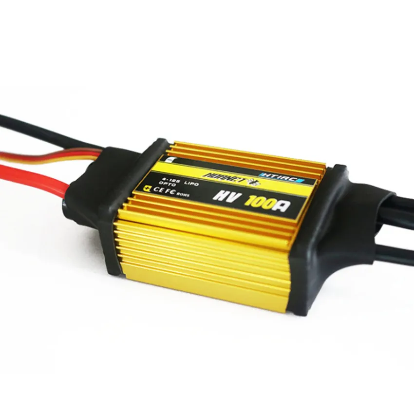 Htirc регулятор для защиты растений HV80A/HV100A/HV120A hornet бесщеточный ESC для самолетов с фиксированным крылом/Аксессуары для дрона