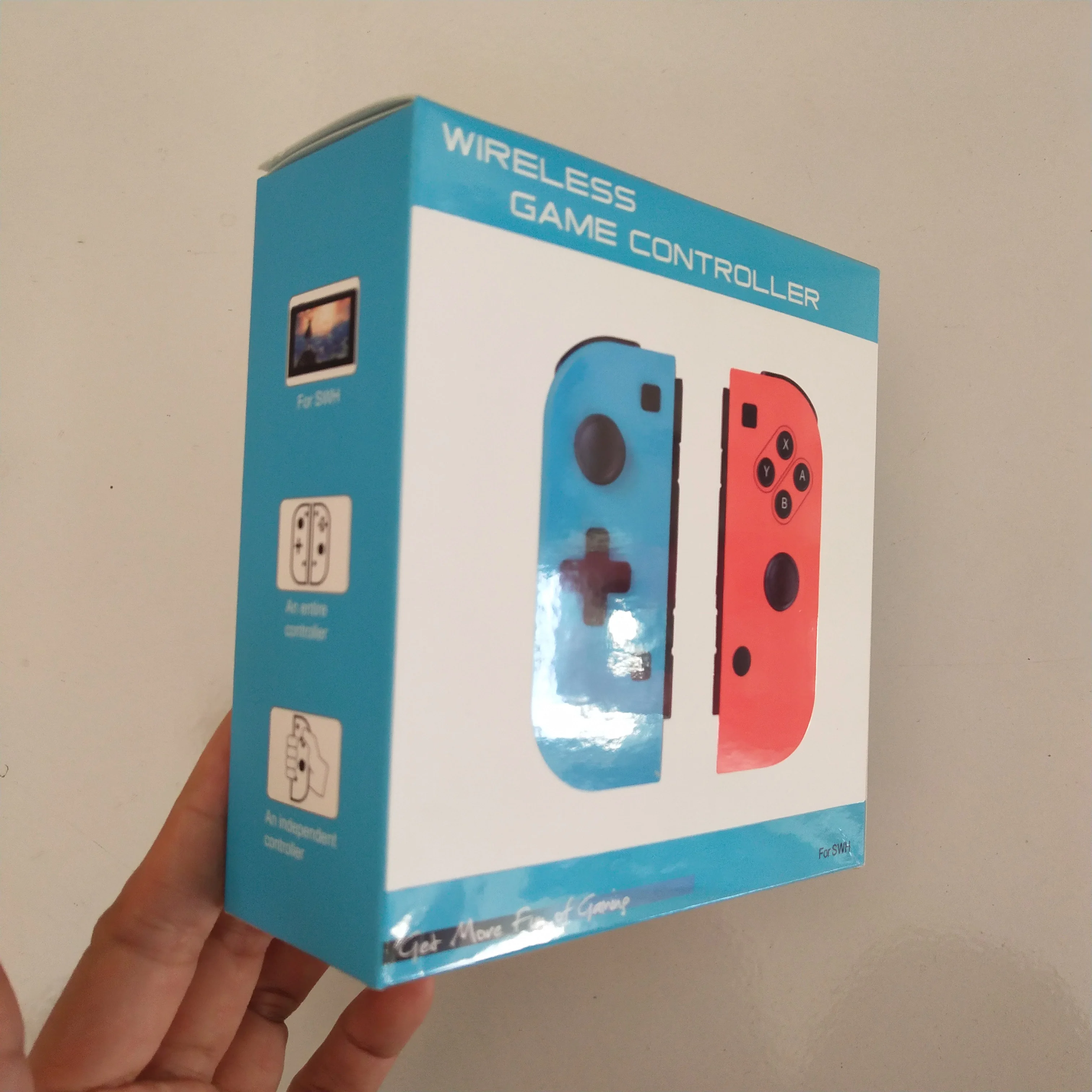 Беспроводной игровой Bluetooth контроллер для консоли Nintendo Switch joycon геймпад джойстик