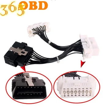 

2020 Newest OBD 2 Y Splitter Extension Cable OBD2 16PIN Male to Female ELM327 Electronic Wire Connector
