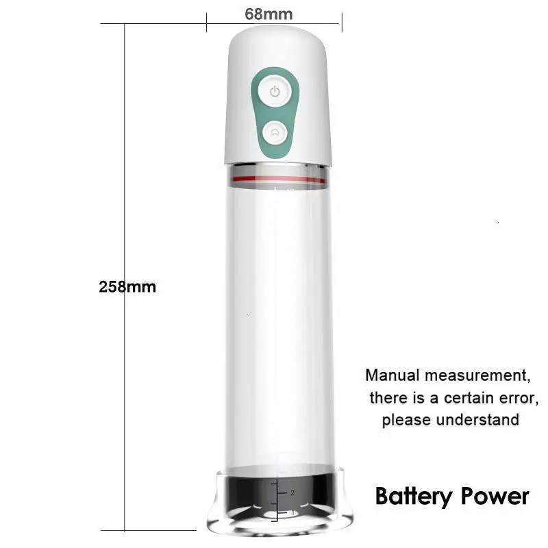 Electric Penis Vacuum Pump For Men Enlarger Extender Penile Pump Dick Enlargement Male Cock Enhancement Erection Training Device