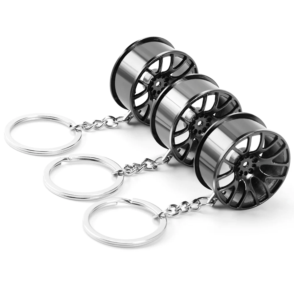 Автомобильный обод колеса брелок для ключей jeep renegade wrangler jk компас dodge journey ram 1500