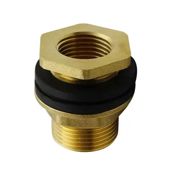 

1/2\" internal thread 3/4\" external thread brass water tank connector water tank H3CF