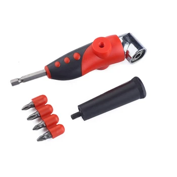 

105 Degree Angle Screwdriver Socket Holder Adapter Adjustable Nozzles Bits for Screwdriver Bit Angle Bit Hex Connection Socket