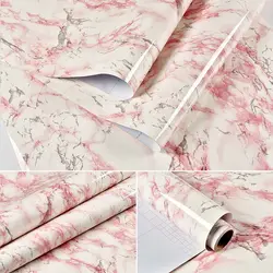 Classic Waterproof  Marble Wallpapers DIY Contact Paper Wall Stickers PVC Self Adhesive Bathroom Kitchen Countertops Home Decors