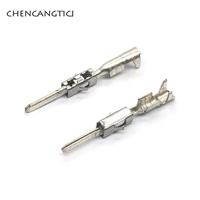 50 Pcs 1.5 3.5 6.3 MM Auto Male Or Female Crimp Wire Terminal Pins And Rubber Seals 964286-1 964274-2 964296-1 926965-1 For VW Follow me cheaper