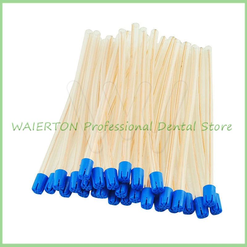 

Dental Disposable Surgical Suction Tips Suction Tube Long Slim type 100pcs