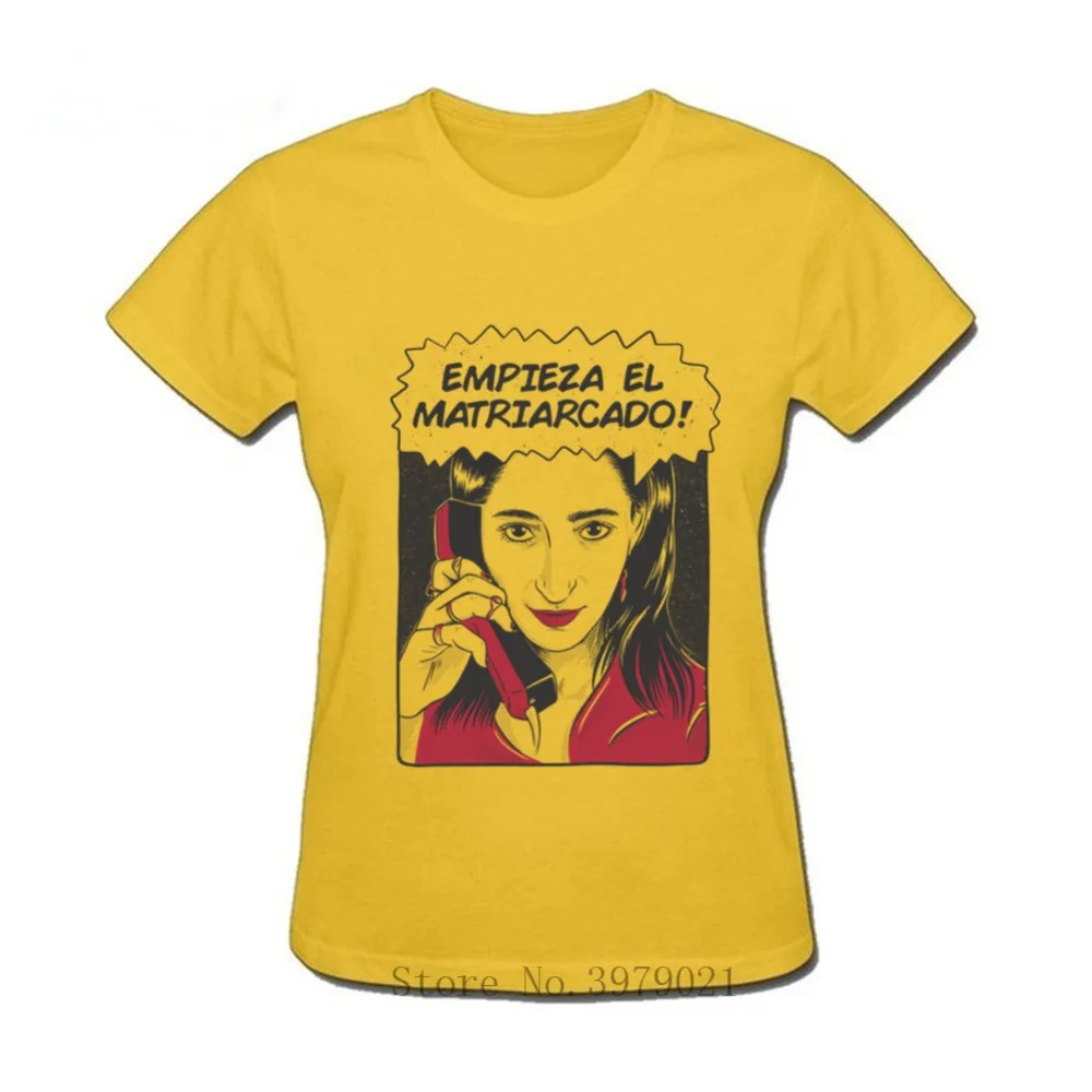 2019 Vestido La Casa De Papel Nairobi T Delle Donne Della Camicia Casa Di Carta T Shirt Soldi Rapina Tee Camicia Femminile Bella Ciao Tshirt