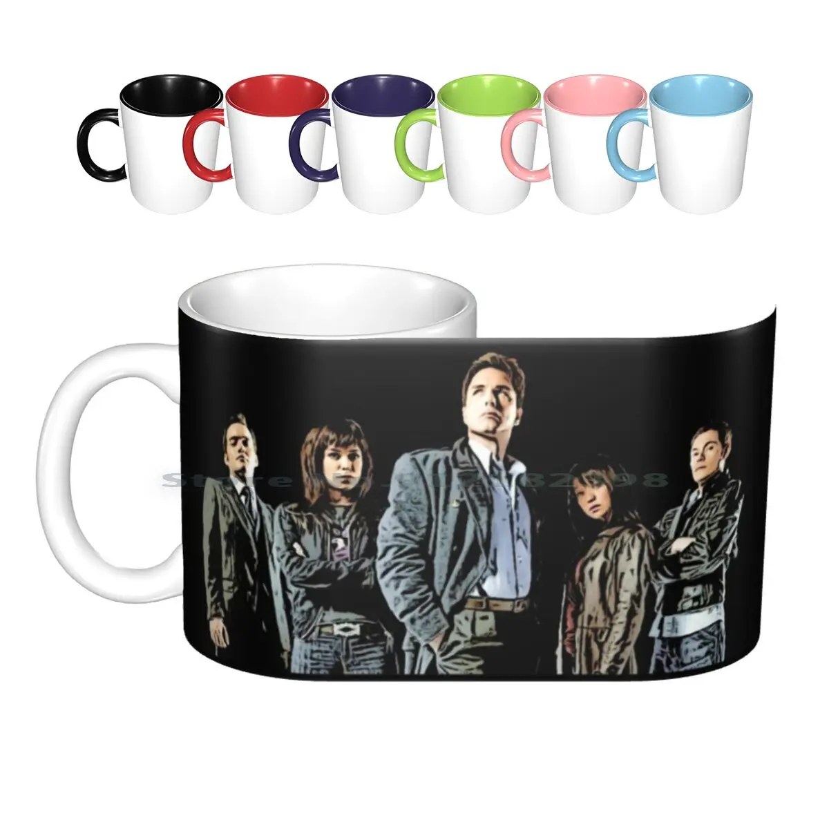 Torchwood Ceramic Mugs Coffee Cups Milk Tea Mug Torchwood Captain Jack Harkness Jack Harkness Ianto Jones Gwen Cooper Toshiko