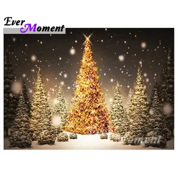 

Ever Moment Diamond Paint Christmas Tree Full Square Drills DIY Handicrafts Mosaic Making Home Stuff Festival Decoration 4Y1214