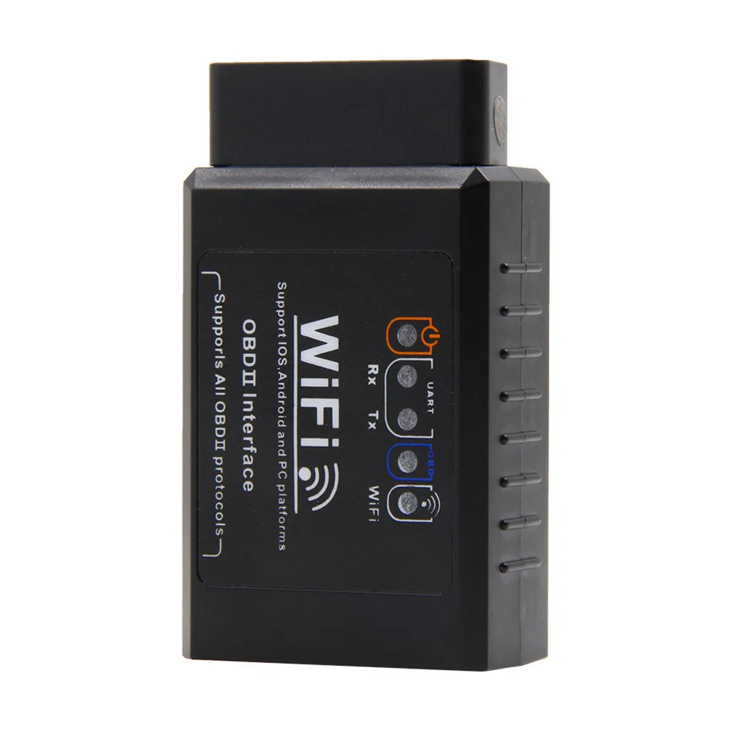OBD2 OBDII V1.5 ELM327 WIFI 16PIN Автомобильный диагностический интерфейс сканер ST BK адаптер