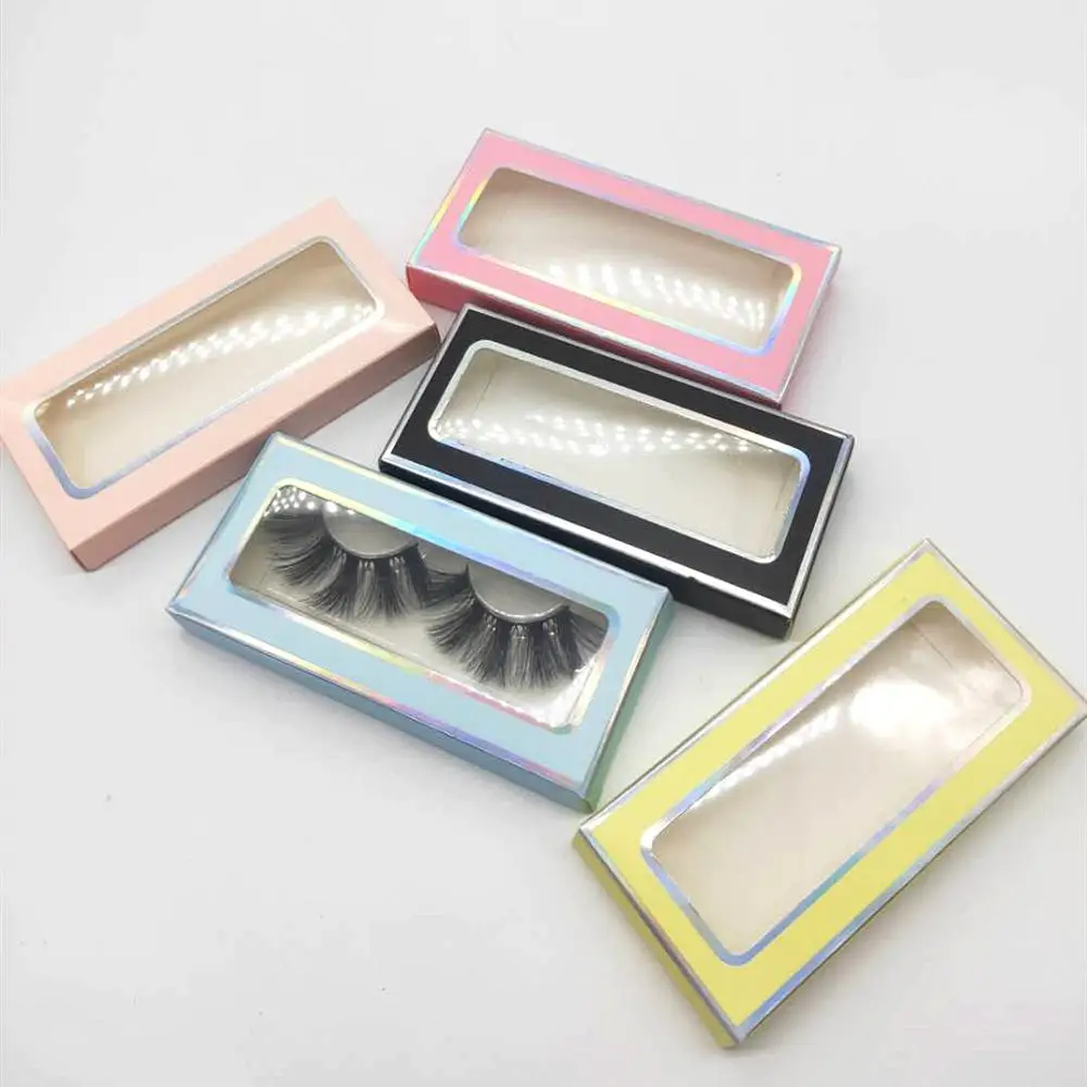 

wholesale Paper 19 style can mix Lash Box soft paper eyelashes Pink Heart Custom wholesale free design