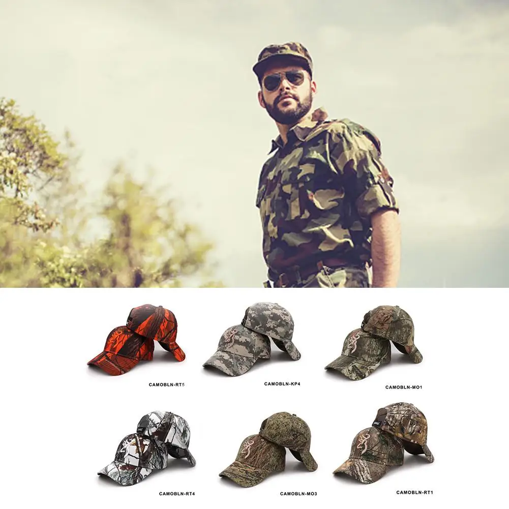 Outdoor Sports Unisex Camouflage Cap  Baseball Fishing Caps Men Outdoor Hunting Jungle Hat Hiking Camo Casquette Hats