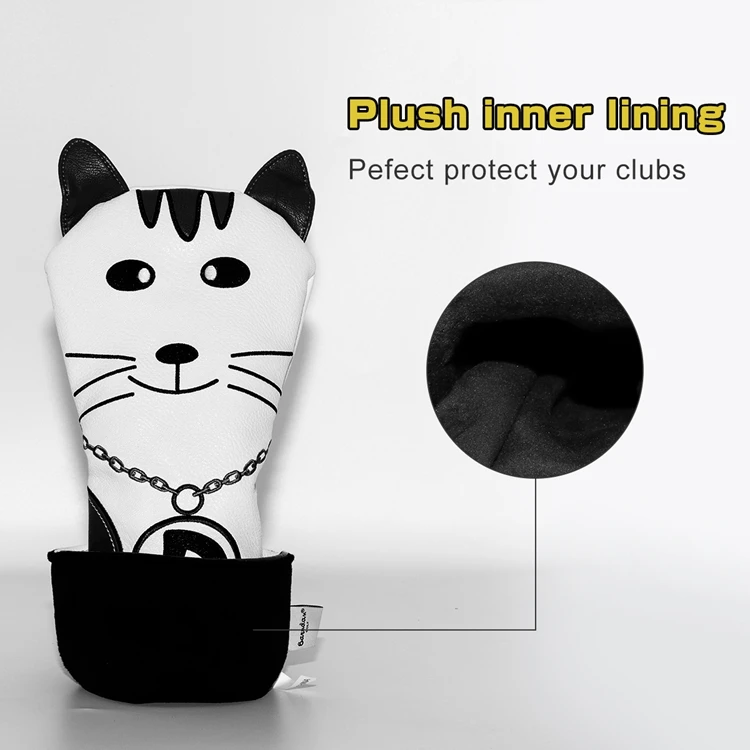 4 golf driver head covers