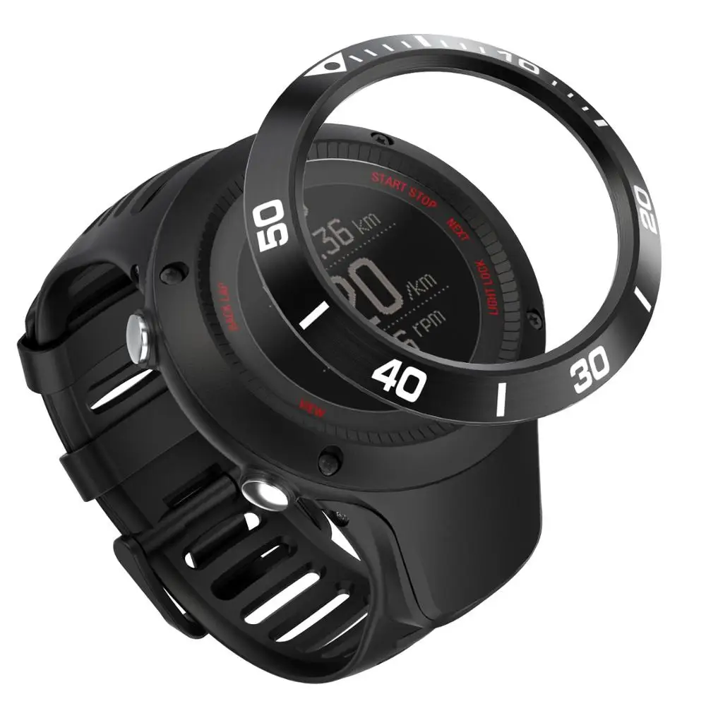 Ringke ободок кольцо Стайлинг рамка для Suunto AMBIT3 RUN черный HR чехол Защитное кольцо Защита от царапин в виде ракушки