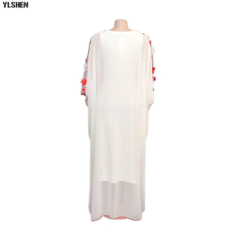 Super Size New African Women's Dashiki Fashion Loose Embroidery Long Dress African Dress For Women African Clothes 14