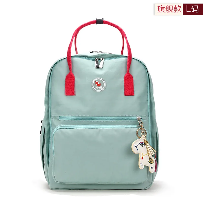 La Mu Each Phenanthrene Fashion Diaper Bag Multi-functional Large-Volume Backpack Waterproof Portable Hand MOTHER'S Bag Wholesal