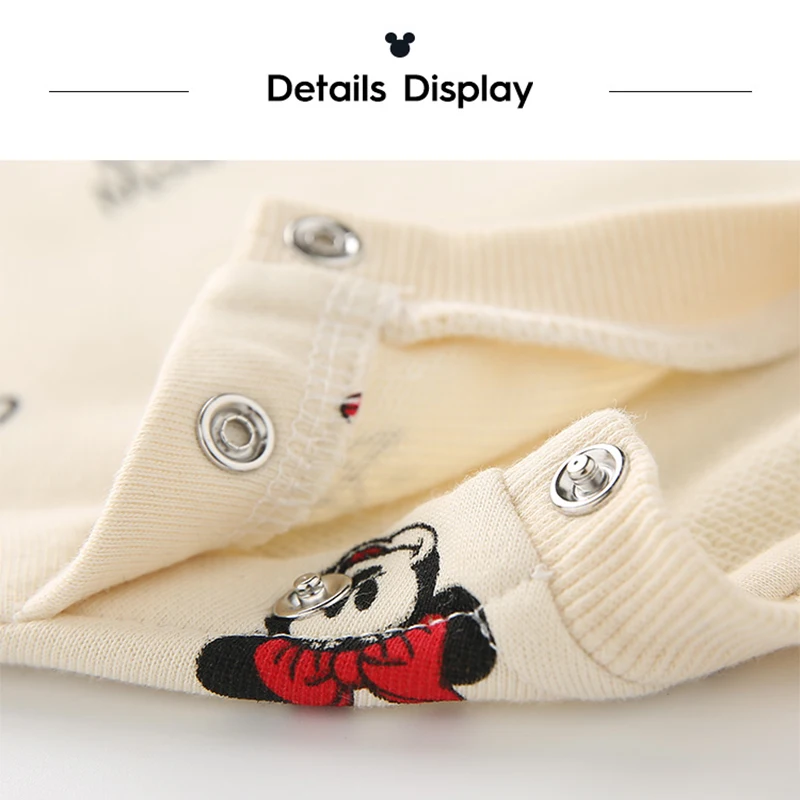 Disney/Коллекция года, модный свитер с Микки и Минни для девочек детский топ с принтом, свитер с длинными рукавами и круглым вырезом для девочек плотное зимнее пальто