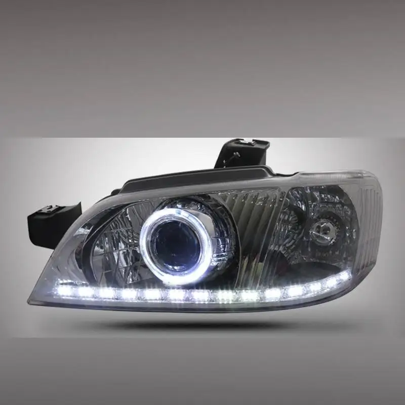Drl бег Automovil Luces Led Para Авто Assessoires внешняя лампа Cob фары автомобиля фары в сборе 17 18 для Buick GL8